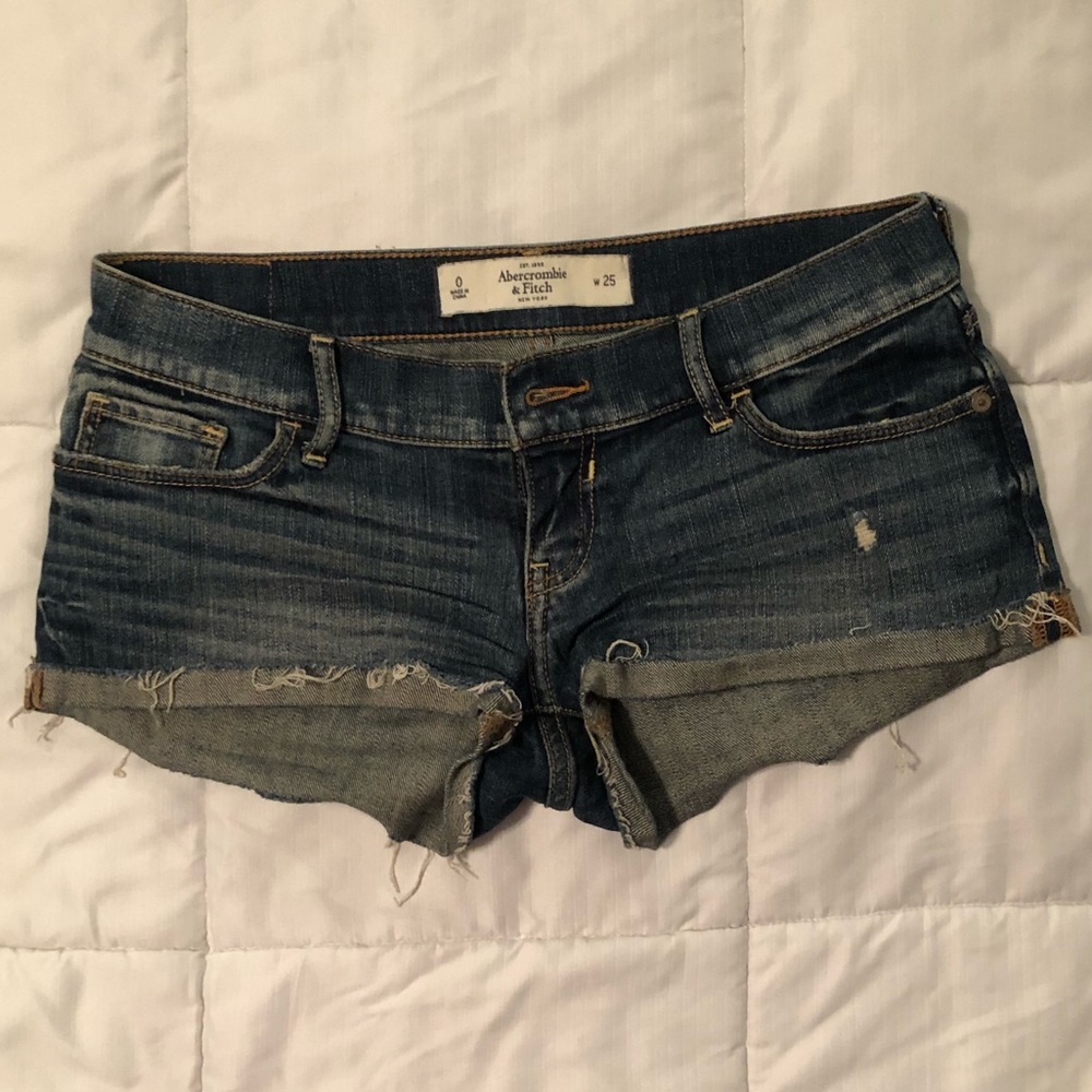 Abercrombie & Fitch Denim Jean Shorts